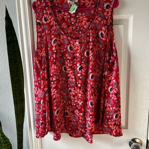 Colorful woman’s “new” top plus size